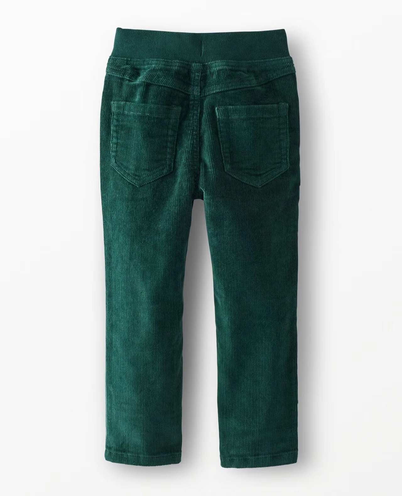 Pull-On Slim Corduroy Pants Ponderosa Green