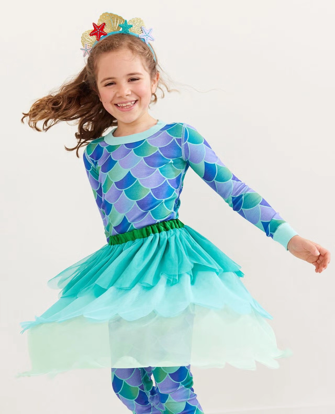 Halloween Mermaid Costume Set Mermaid
