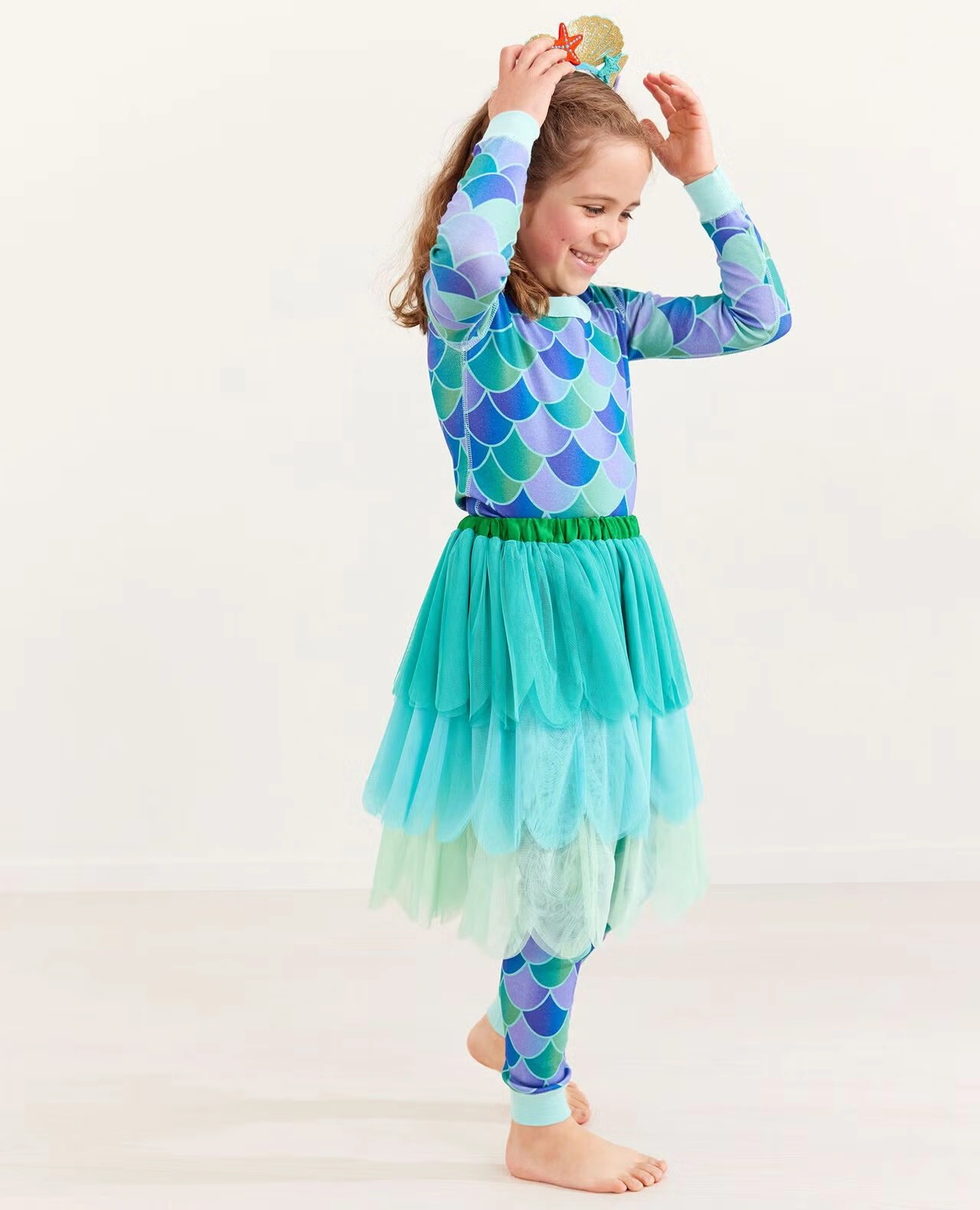 Halloween Mermaid Costume Set Mermaid
