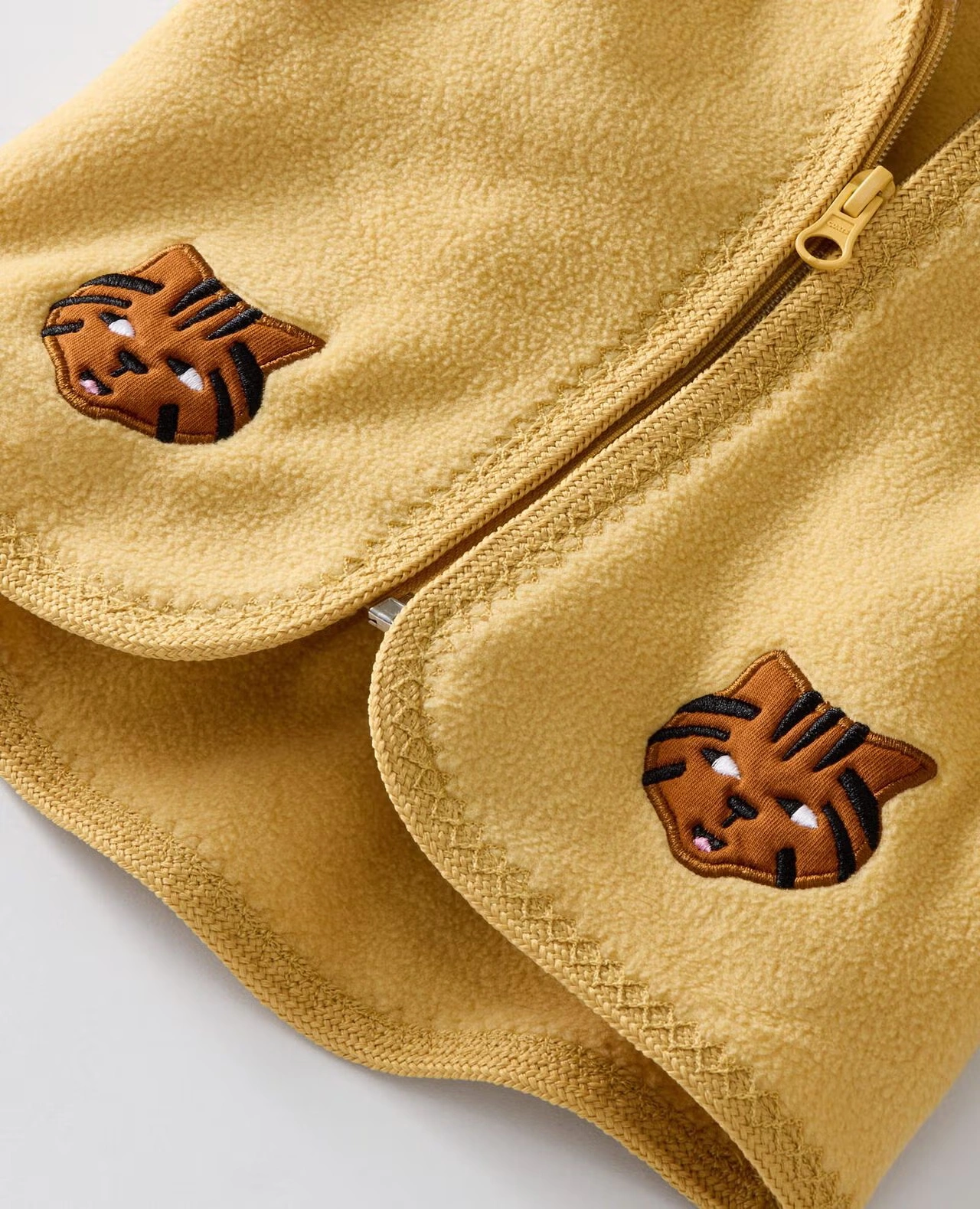Baby Fleece Jacket Fall Leaf