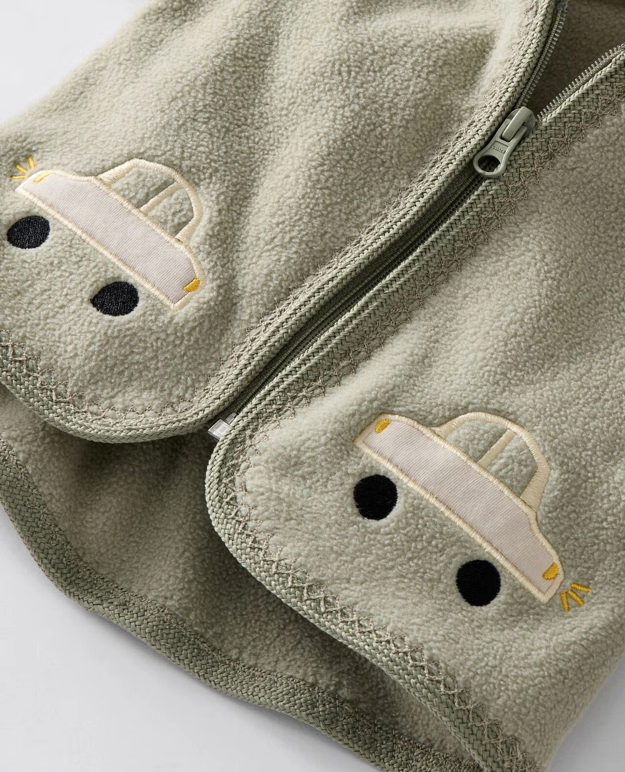 Baby Fleece Jacket Seagrass