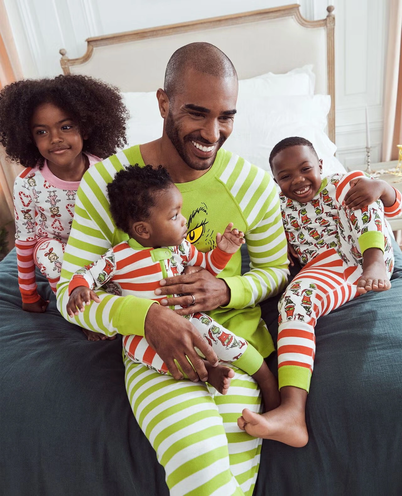 Adult Dr. Seuss Grinch Long John Pajama Pants Grinch