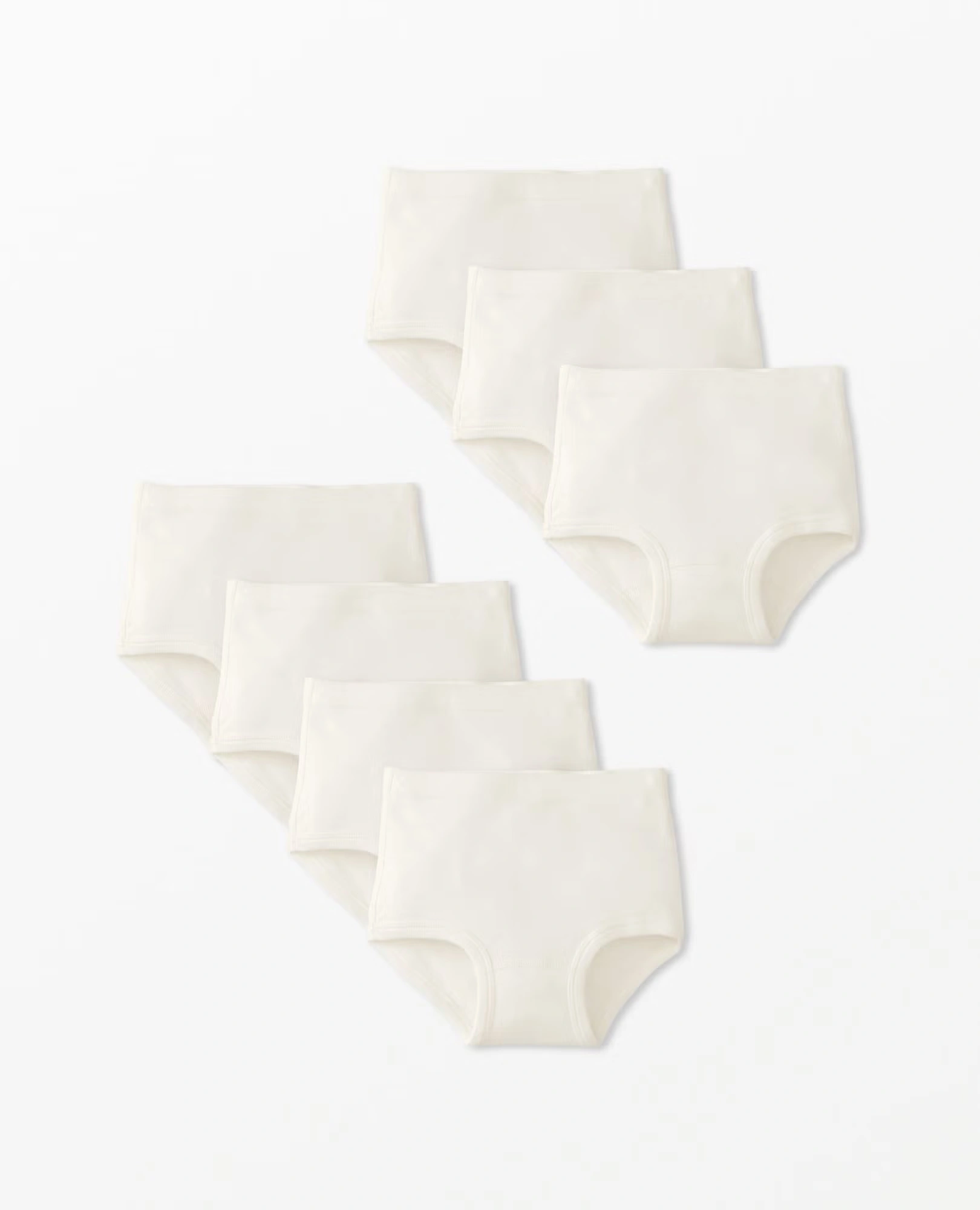 7-Pack Organic Cotton Classic Underwear Girls Rainbow 7PK