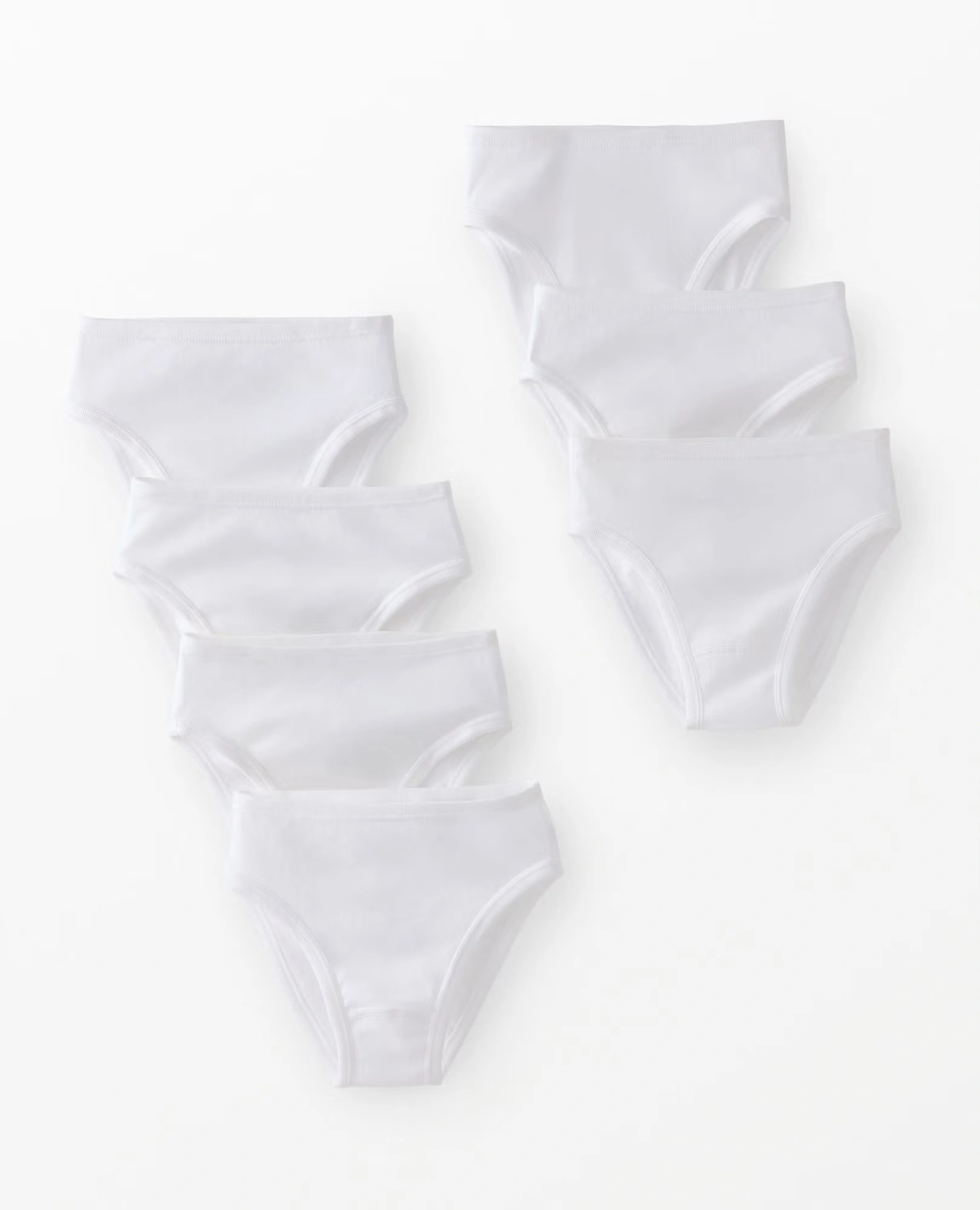 7-Pack Organic Cotton Hipster Underwear Girls Printed 7PK
