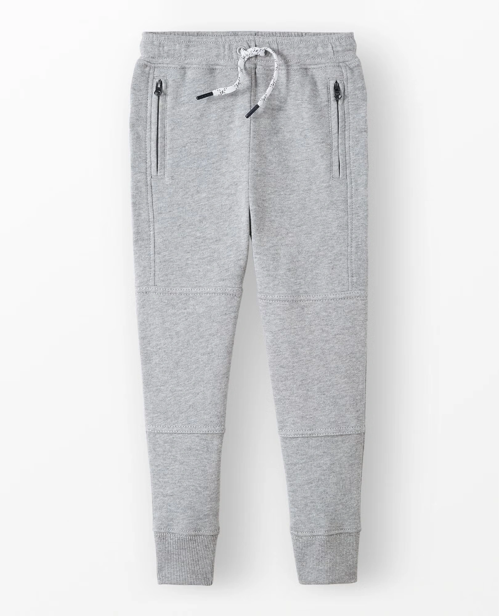 Slim Fit French Terry Double Knee Sweatpants Pine Green