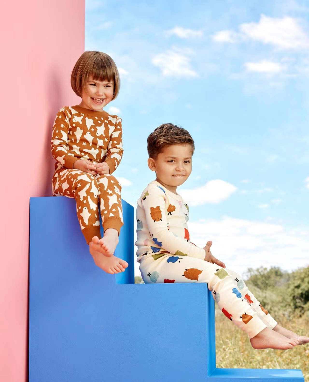 Halloween HannaJams™ Pajama Set Ghosts on Dogwood 3 Halloween HannaJams™ Pajama Set Ghosts on Dogwood
