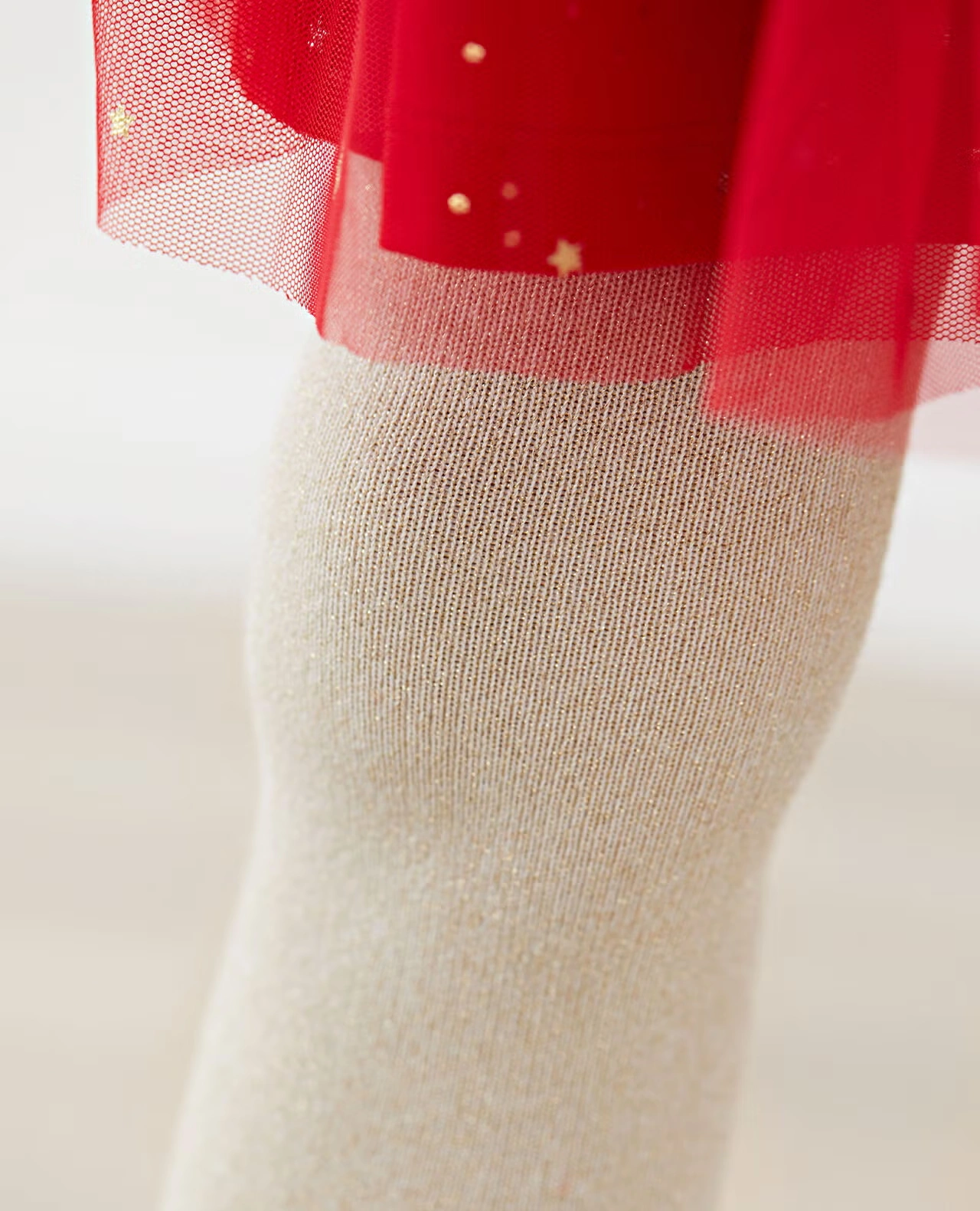 Shimmer Tights Gold