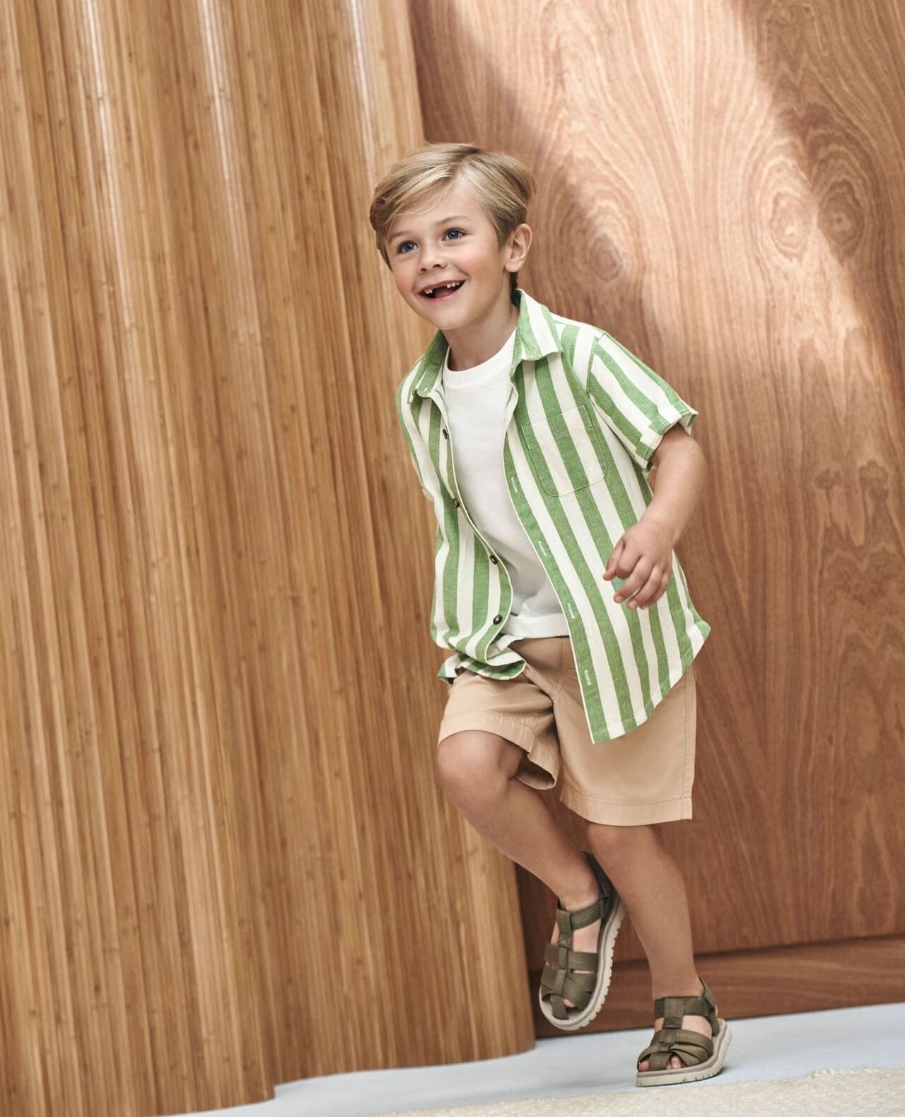 Canvas Shorts Khaki Sand