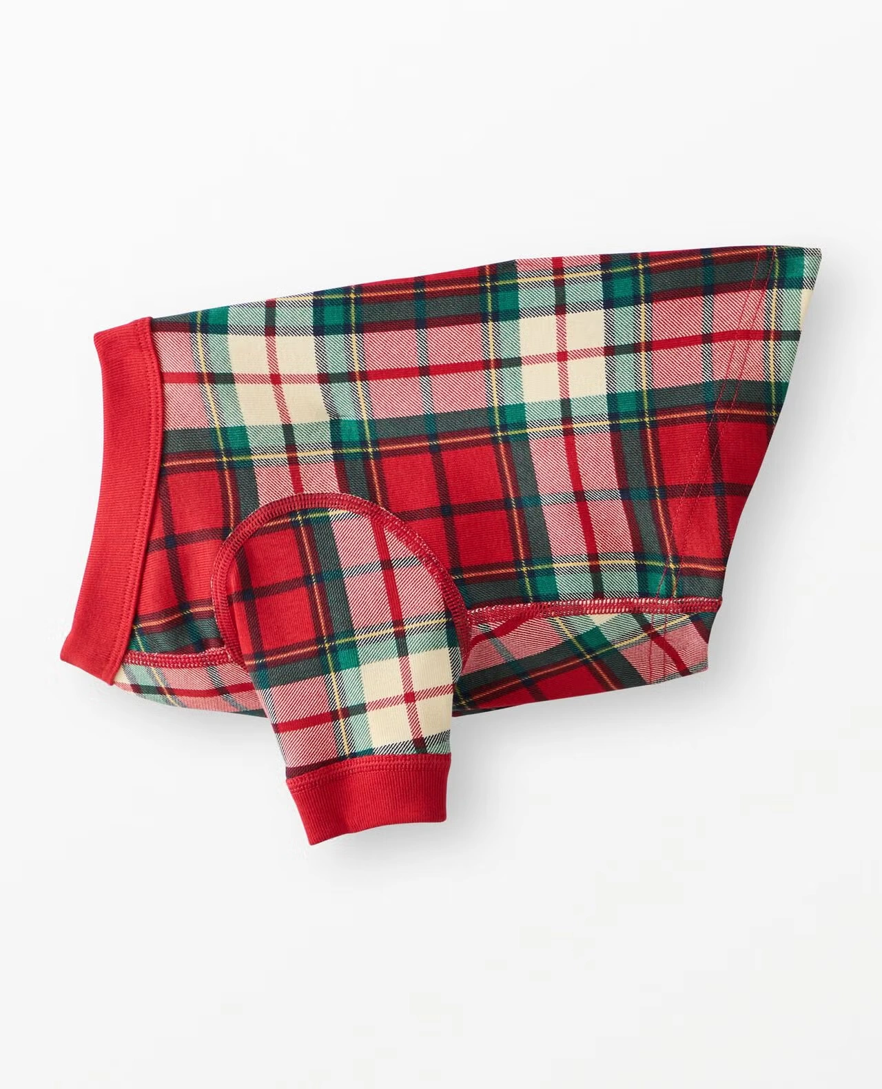 Holiday Dog Pajamas Red Holiday Plaid
