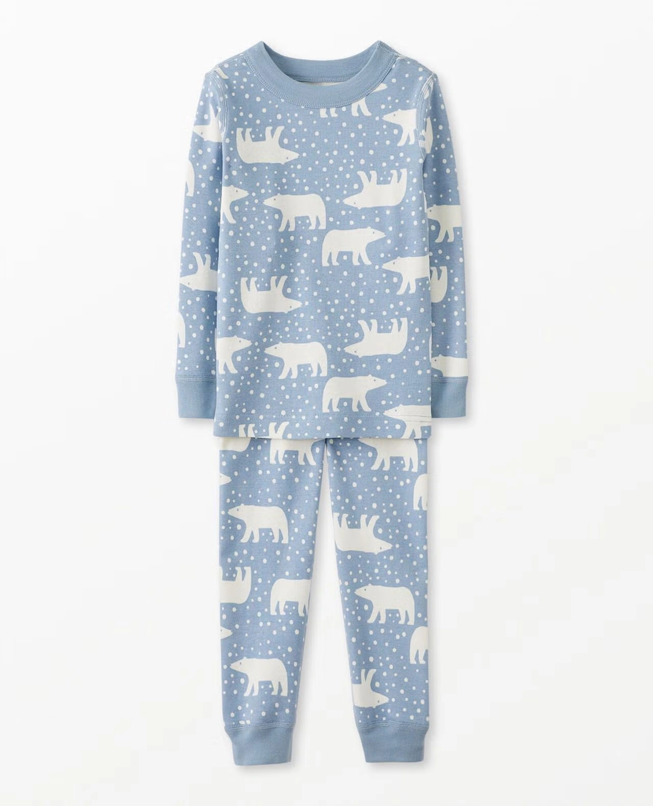 Holiday HannaJams™ Pajama Set Snowy Polar Bear on North Air