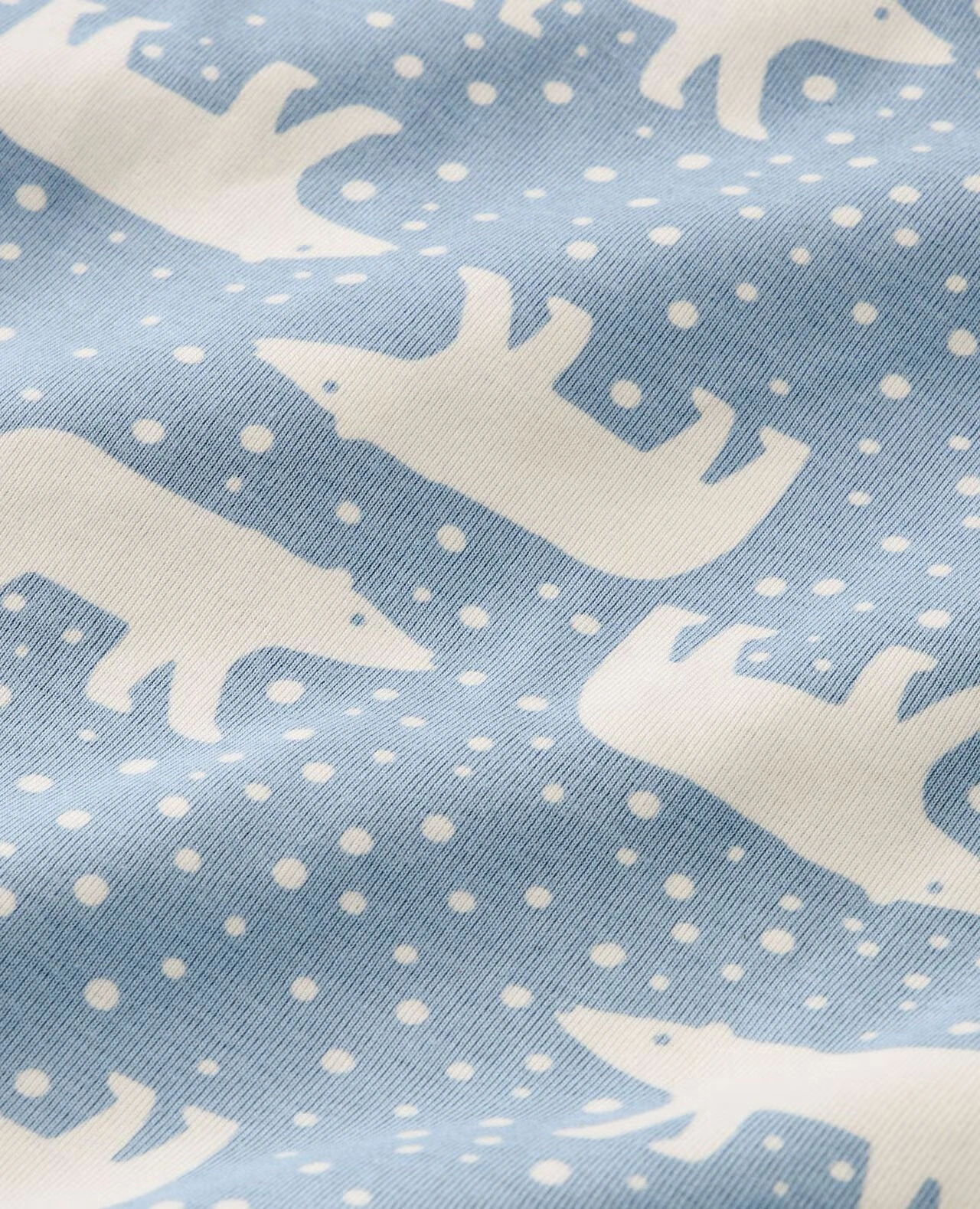 Holiday HannaJams™ Pajama Set Snowy Polar Bear on North Air