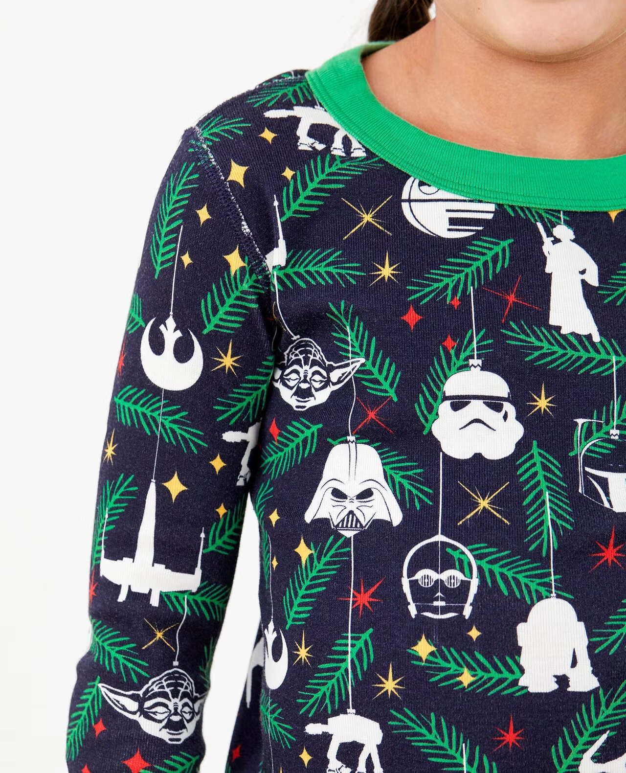 Kids STAR WARS™ Holiday Long John Pajama Set Star Wars Holiday 3 Kids STAR WARS™ Holiday Long John Pajama Set Star Wars Holiday