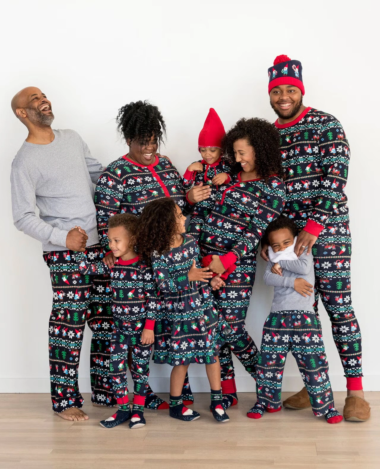 Adult Long John Pajama Top Heather Grey